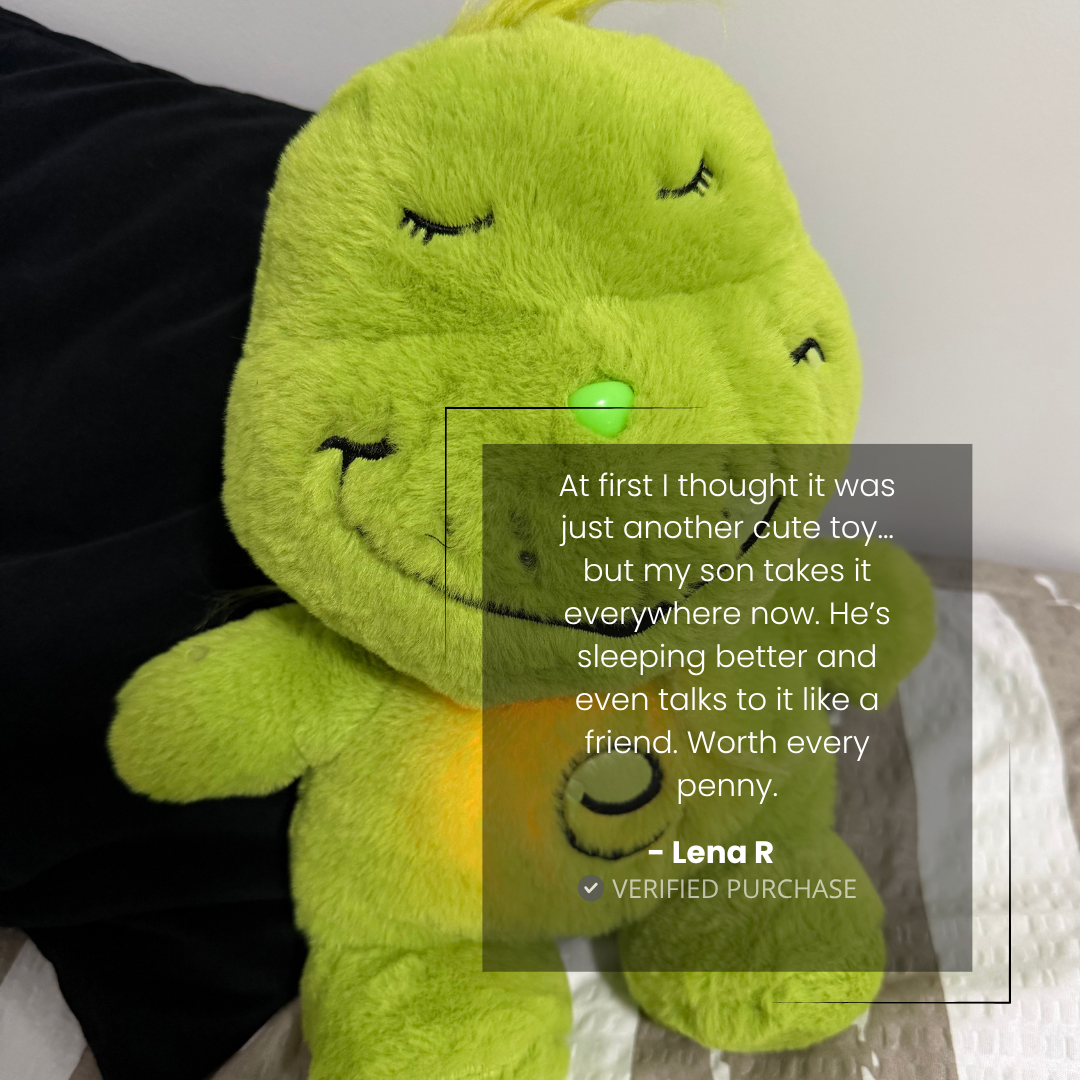 Breathing GrumpyPuff™ Calming Plush Toy