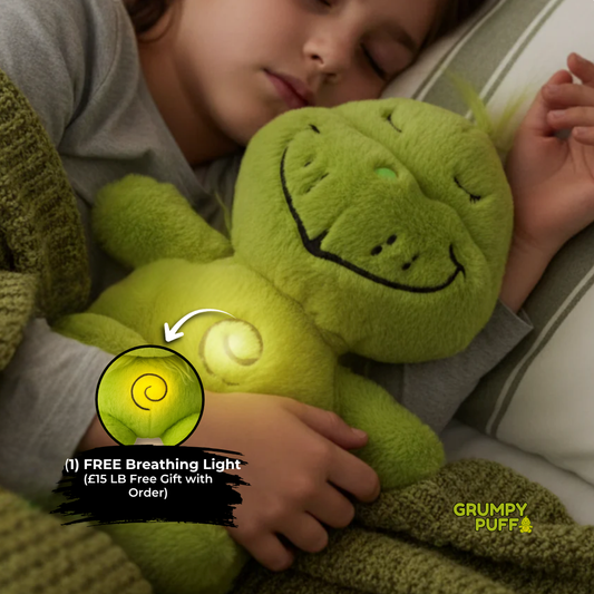 Breathing GrumpyPuff™ Calming Plush Toy